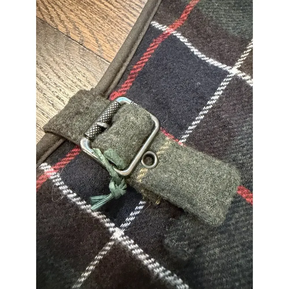 Barbour Wool Touch Fleece Lined Dog Coat Waterproof Sz M NEW $98